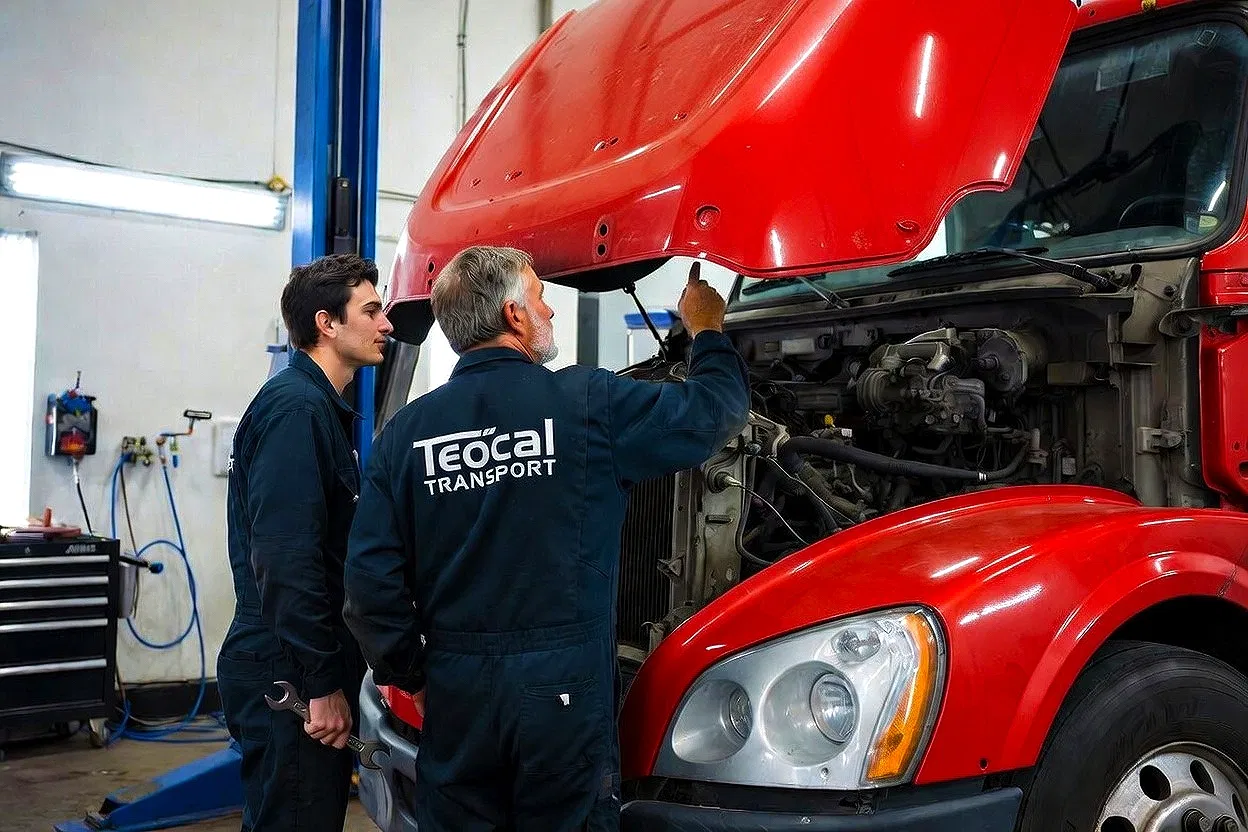 Teocal Transport Truck